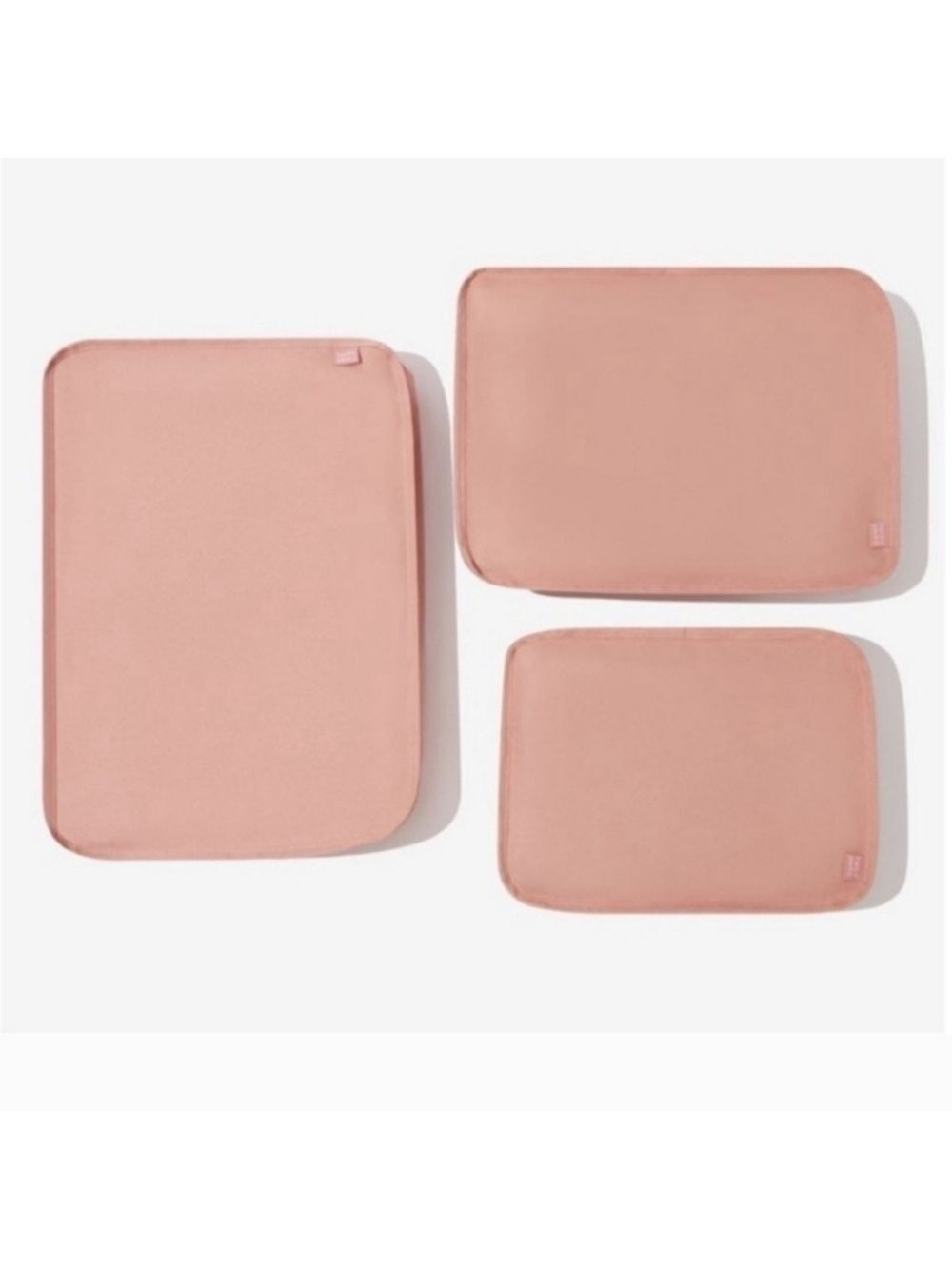 HANKY PANKY Pink Mauve 3 Piece Packing Cubes NWT Luggage Packing Bags - Picture 2 of 7